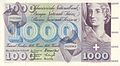 1000 Swiss francs