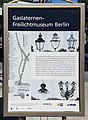Gaslaternen-Freilichtmuseum, Straße des 17. Juni ggü. 100, Berlin-Tiergarten, Germany