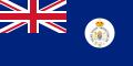 Colonial flag and government ensign (1893–1899) (authorisation unclear)