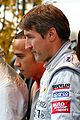 Lewis Hamilton and Bernd Schneider