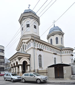 Română: Biserica „Popa Chițu” său „Sf. Nicolae și Sf. Spiridon”, Str. Logofătul Luca Stroici 33A, monument istoric B-II-m-B-19072