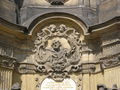 Relief of Saint Peter on the Holy Trinity Column in Olomouc in Olomouc, Czech Republic