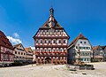 Markgröningen - Altstadt - Marktplatz - Ansicht von ONO (1.1)