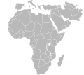 Africa and the surrounding nations.