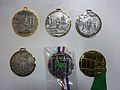 Médailles de la course pédestre Saint-Pol-Morlaix.