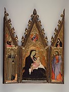 20 July 2010: Madonna of Humility, portable altarpiece