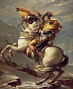 серия: Наполеон на прохода „Сан Бернар“ 