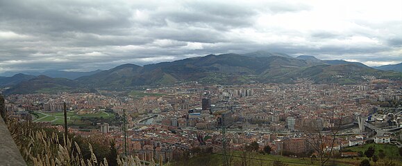 Bilbao, capital city of Biscay.