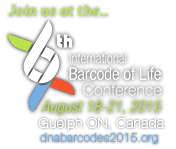 International Barcode of Life Conference August 18-21, 2015