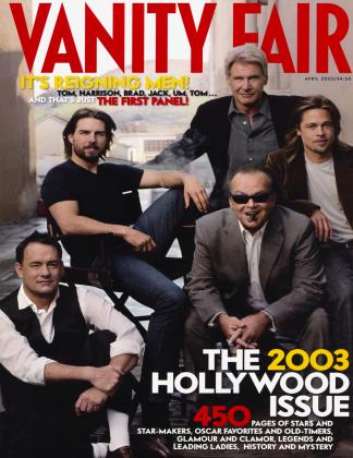 April 2003 | Vanity Fair