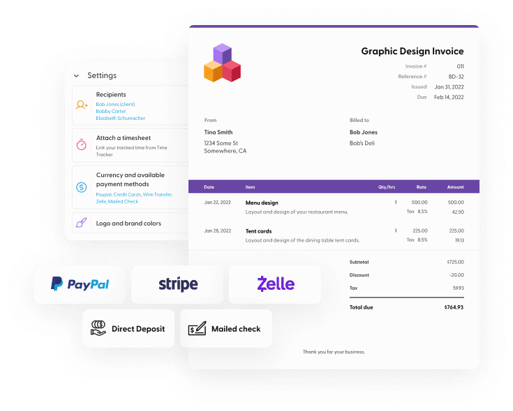 Indy Invoices