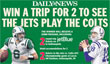 Win a Trip to see the NY Jets in the AFC Championship Game!