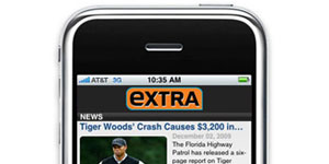 extra on the iphone