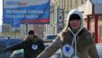 Флэшмоб поклонников Владимира Путина 9 февраля в Москве
