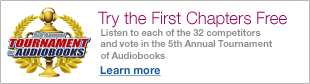 The 5th Annual Tournament of Audiobooks: Try the First Chapters Free
