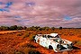 An abandoned car in the South Australian outback.