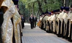 Путин прибыл в Киев на празднования в честь 1025-летия крещения Руси