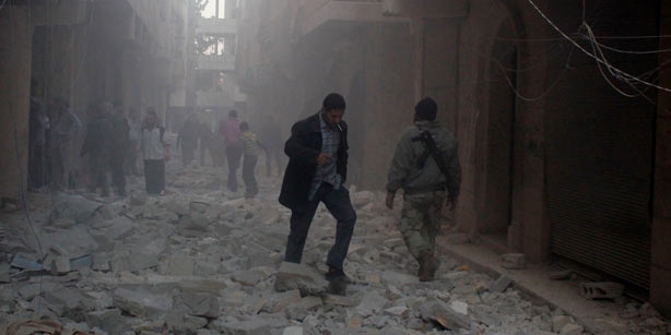 Syrian airstrikes kill at least 15 in Aleppo, 9-day death toll over 360