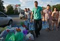 Сбор гуманитарной помощи для беженцев с Юго-Востока Украины