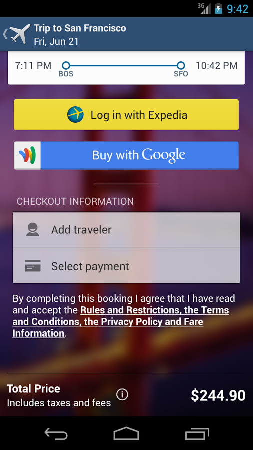 Expedia Hotels & Flights - screenshot