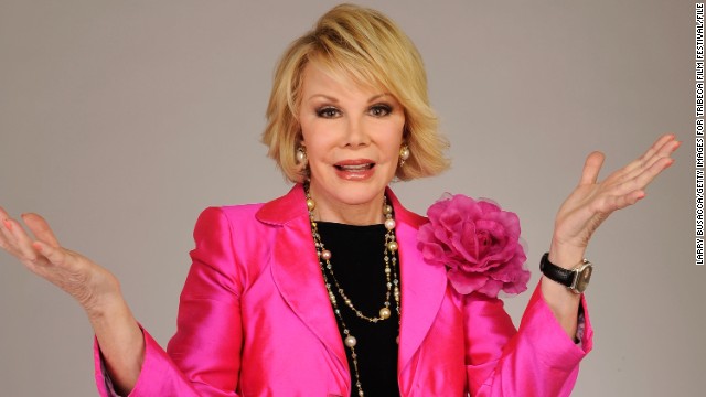 Joan Rivers, the sassy comedian whose gossipy "can we talk" persona catapulted her into a career as a headlining talk-show host, best-selling author and red-carpet maven, died September 4. She was 81. 