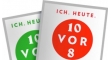 Ich. Heute. 10 vor 8.