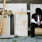 «Nume nid gschprängt» – Alphornbläser im Berner Oberland.