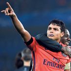 Nach dem Coup des Abends: der Matchwinner Thiago Silva.