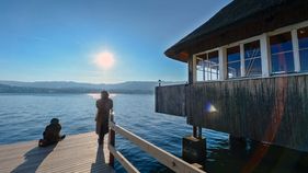 Am 10. Februar sorgte ein Hoch über dem Ärmelkanal auch in Zürich für strahlend schönes Wetter.