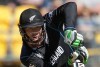 Martin Guptill bats against the West Indies