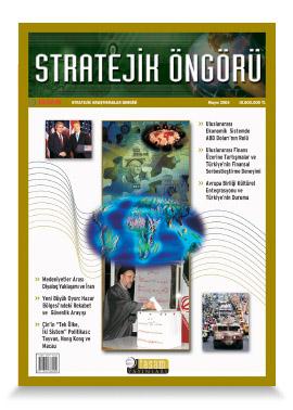 Stratejik Öngörü Dergisi Sayı: 1