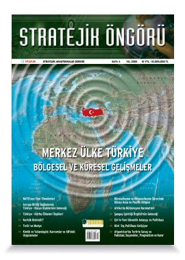 Stratejik Öngörü Dergisi Sayı: 4