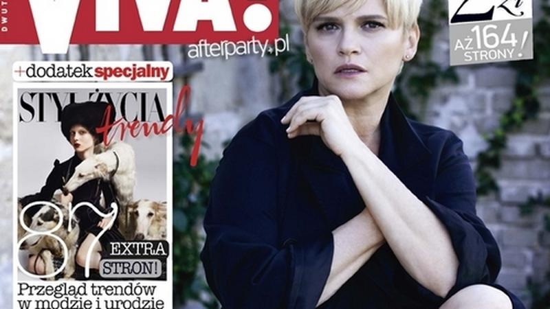 Katarzyna Figura na okładce "VIVY"