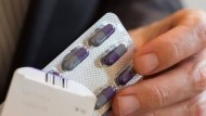 Eine Packung Tabletten des Medikaments Medikinet, das genau wie Ritalin den Wirkstoff Methylphenidat enthält