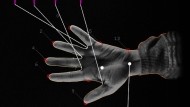 Vermessung der Hand: „Augmented Hand Series“ von Golan Levin, Chris Sugrue und Kyle McDonald.