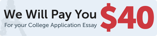 GradeSaver will pay $40 for your college application essays