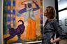 Посетители на церемонии открытия выставки художника Павла Кузнецова «Сны наяву»