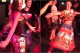 Sukhishvili dancers’ improvised show at club in Batumi 