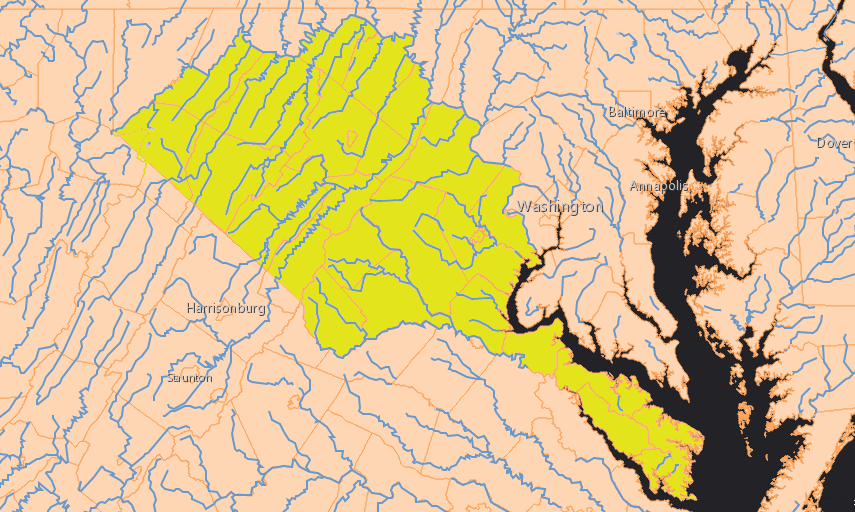 the final boundaries of the Fairfax Grant, defined 97 years after the initial grant in 1649, included 5.2 million acres