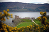 INVERNESS, SCOTLAND - APRIL 16:  A general view of Urquhart Castle, Drumnadrochit on April 16, 2014 in Scotland. A referendum on whether Scotland should be an independent country will take place on September 18, 2014.  (Photo by