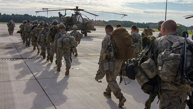Солдаты США в Латвии