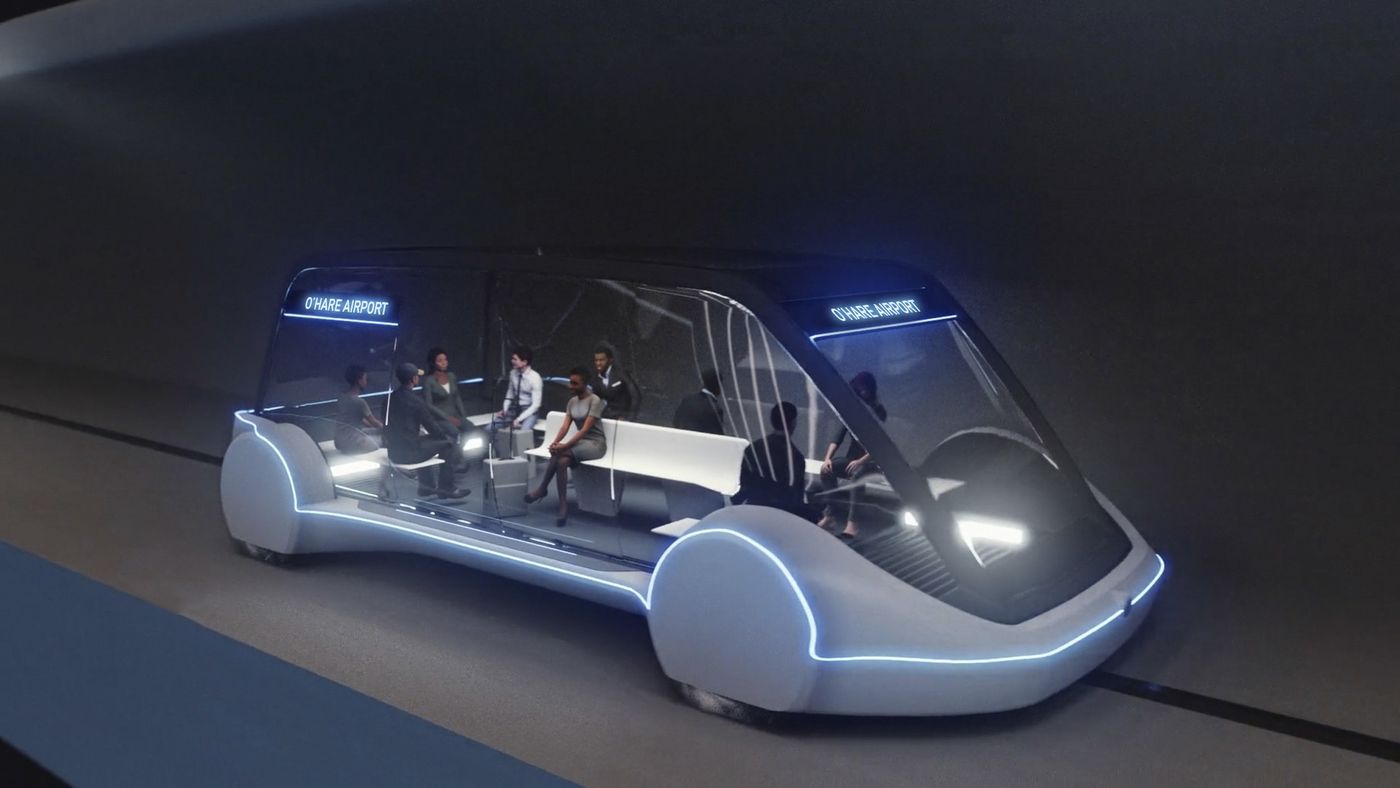 Boring Co. wins bid to build high-speed transport in Chicago, and Elon Musk describes his vision