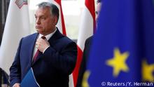 Belgien - EU-Gipfel in Brüssel - Orban (Reuters/Y. Herman)