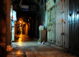 Jerusalem market at night