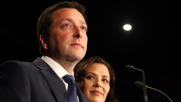 Matthew Guy concedes defeat on election night