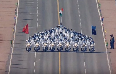 Военный парад в Индии