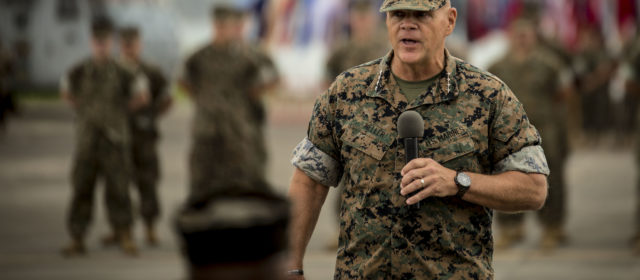 Marine Corps commandant says deploying troops to the border poses ‘unacceptable risk’