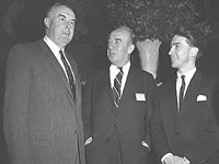 Gough Whitlam with Elwyn Jones and Don Dunstan, 1968