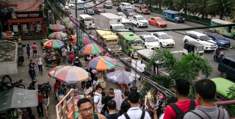 Authorities in Manila are confronting a host of problems, including severe traffic congestion, rising pollution and poor social infrastructure. Photo: Bloomberg