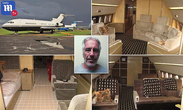 Inside Jeffrey Epstein's 'Lolita Express' where he allegedly flew underage girls